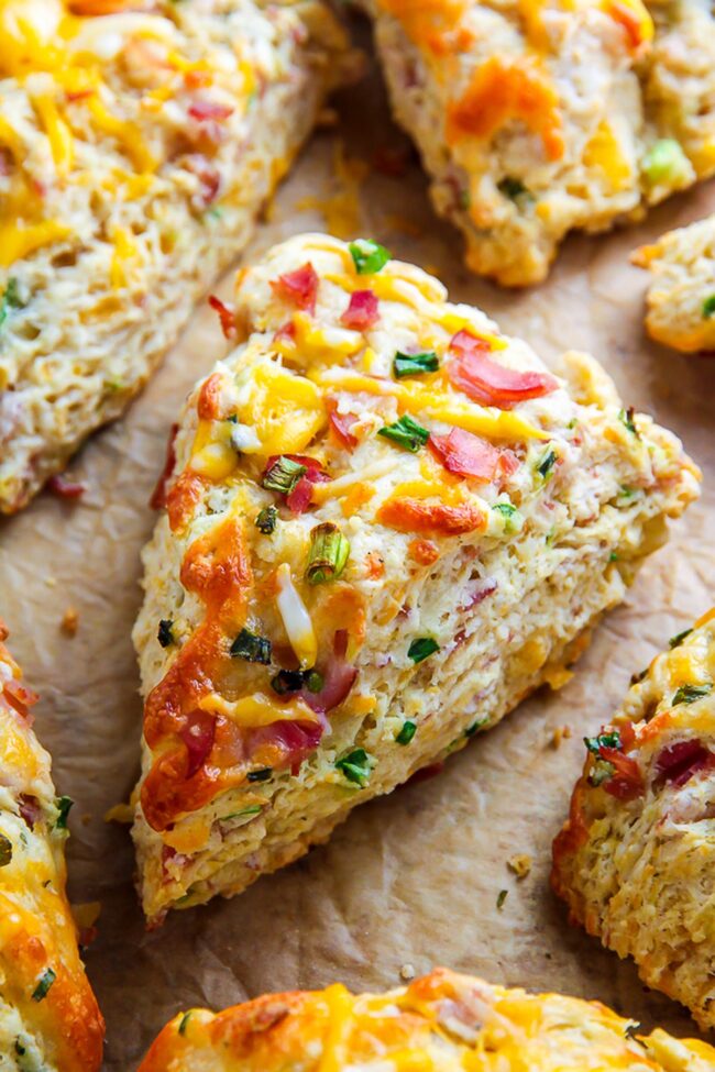 Ham and Cheese Scones