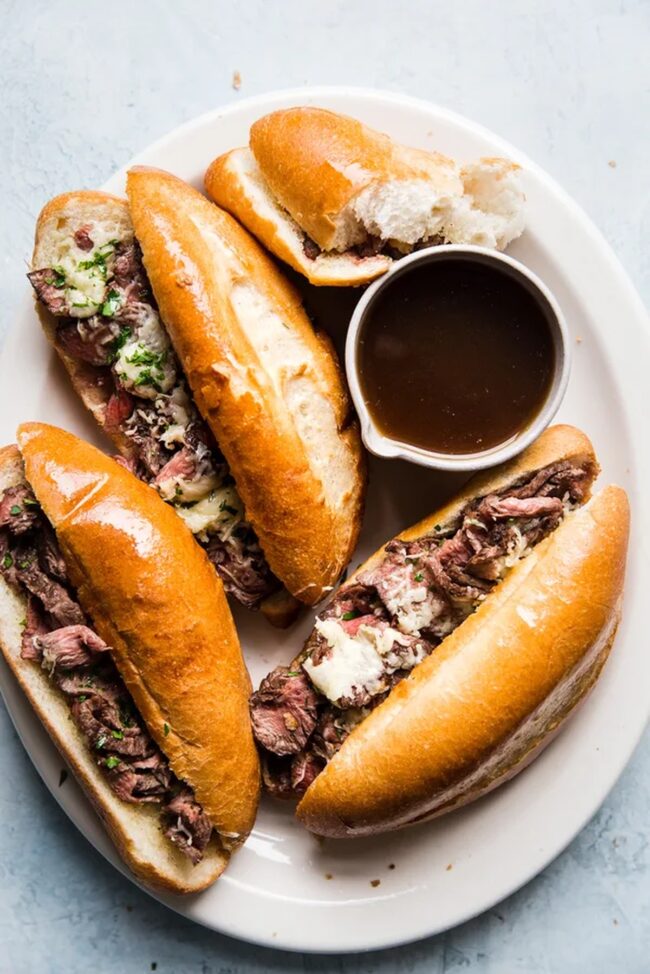 French Dip Sandwiches