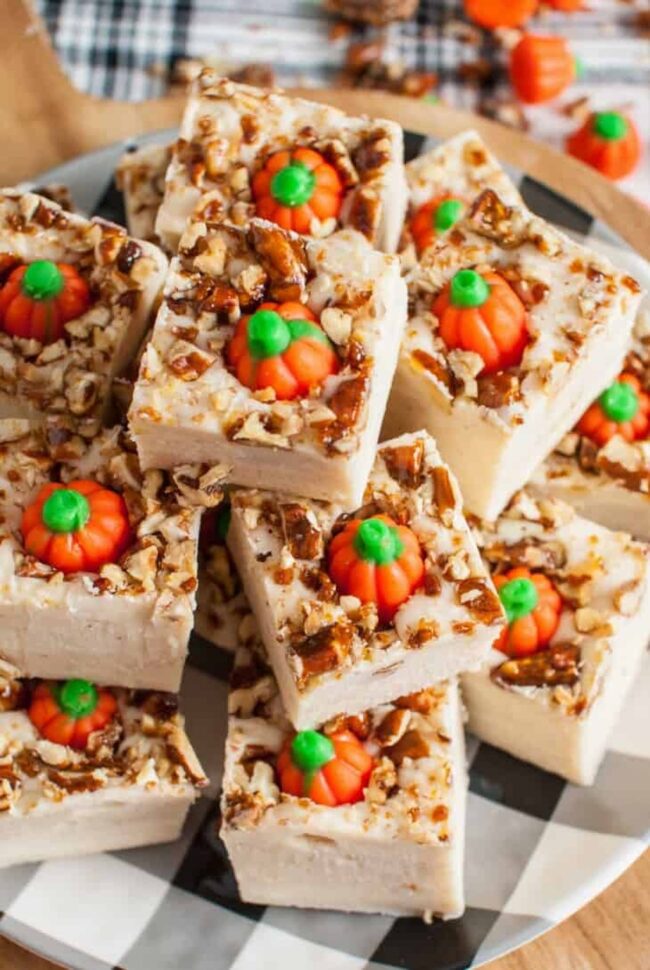 Pumpkin Spice Fudge
