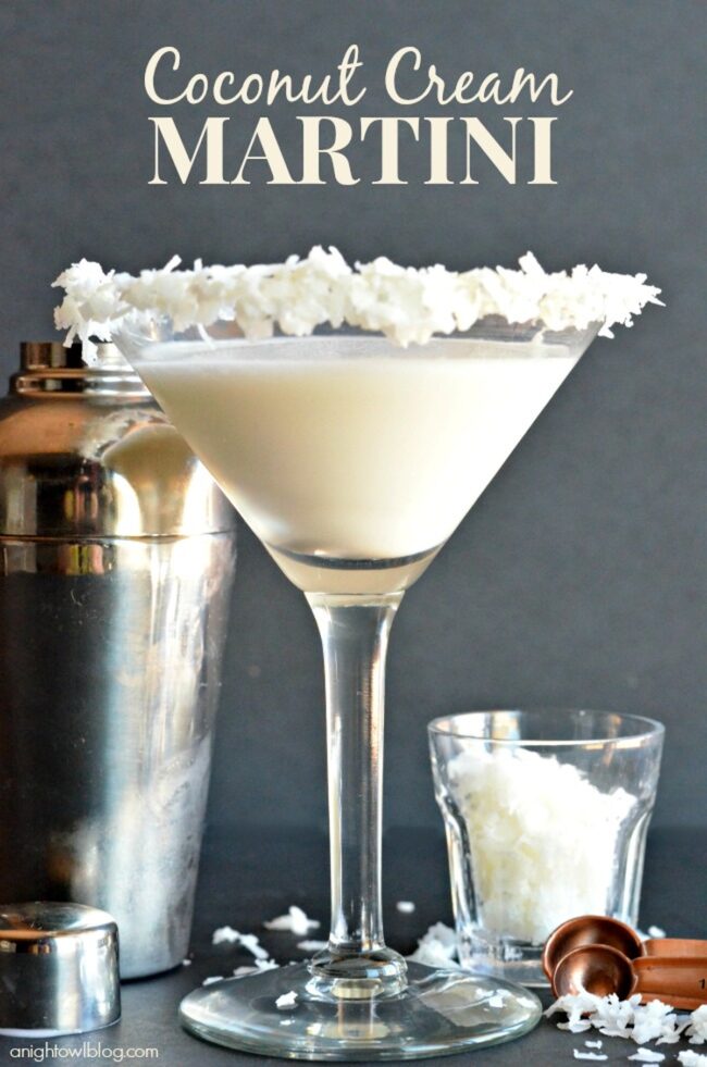 Creamy Coconut Martini