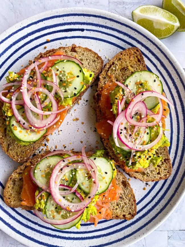 Smoked Salmon and Avocado