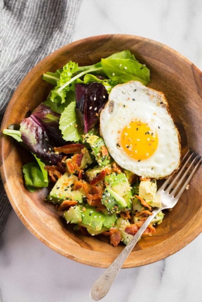 Avocado and Egg Breakfast Bowl