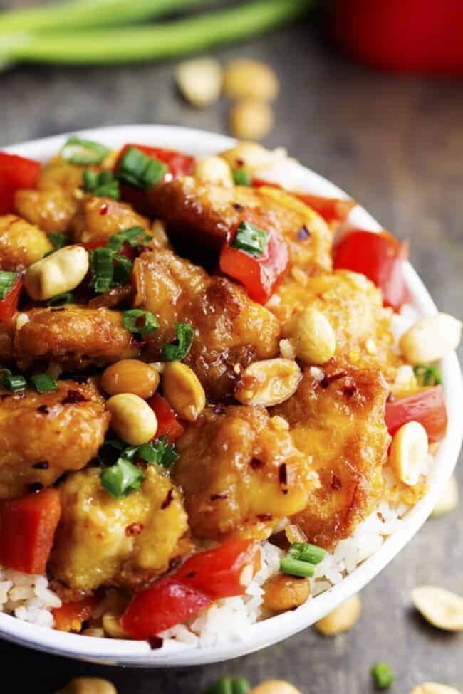Kung Pao Baked Chicken