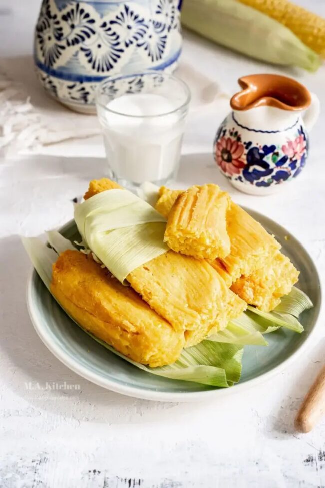 Tamales de Elote