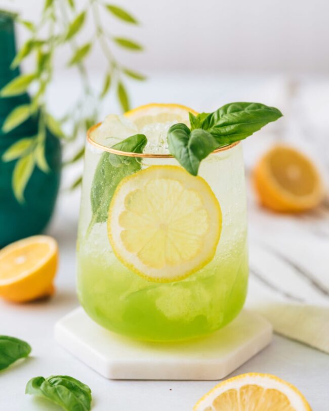 Limoncello Basil Smash
