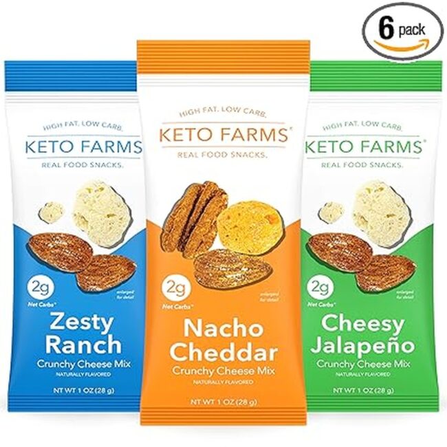 Keto Farms Cheese and Nut Snack Mix