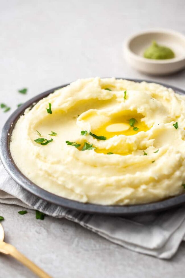 Wasabi Mashed Potatoes