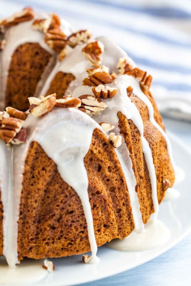Maple Glazed Pumpkin Bundt