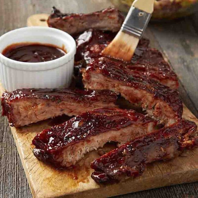 Maple-Glazed Ribs