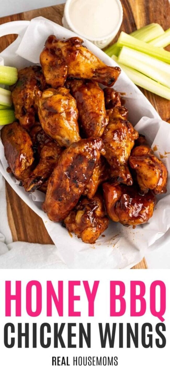 Honey BBQ Chicken Wings