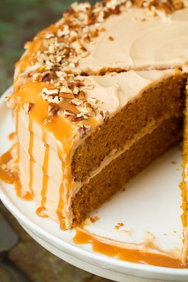 Brown Butter Pumpkin Cake