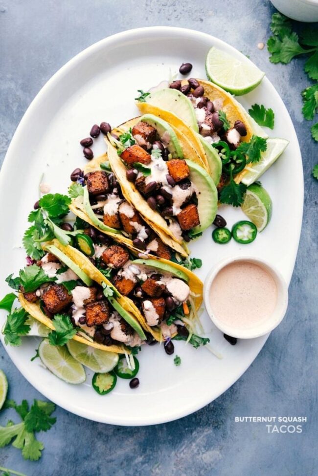 Yellow Squash Tacos