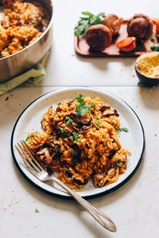 Shiitake Mushroom Risotto
