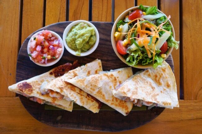 Campfire Quesadillas