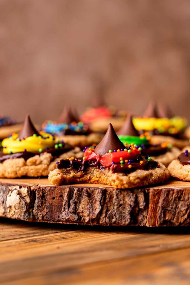 Witch Hat Chocolate Cookies