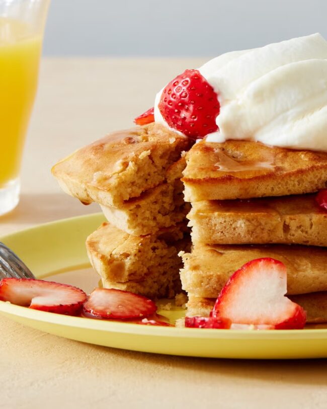 Banana Oat Pancakes