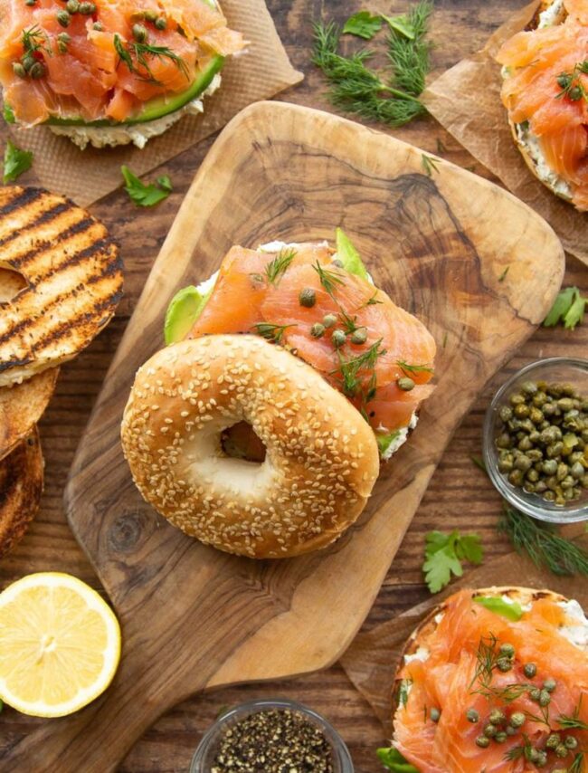 Smoked Salmon Bagel
