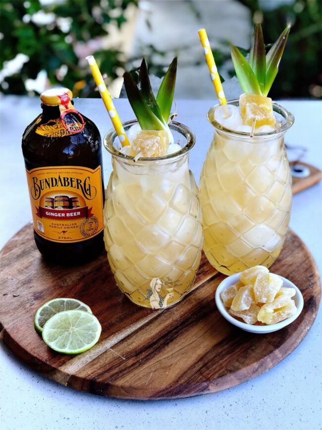Tropical Ginger Beer Punch