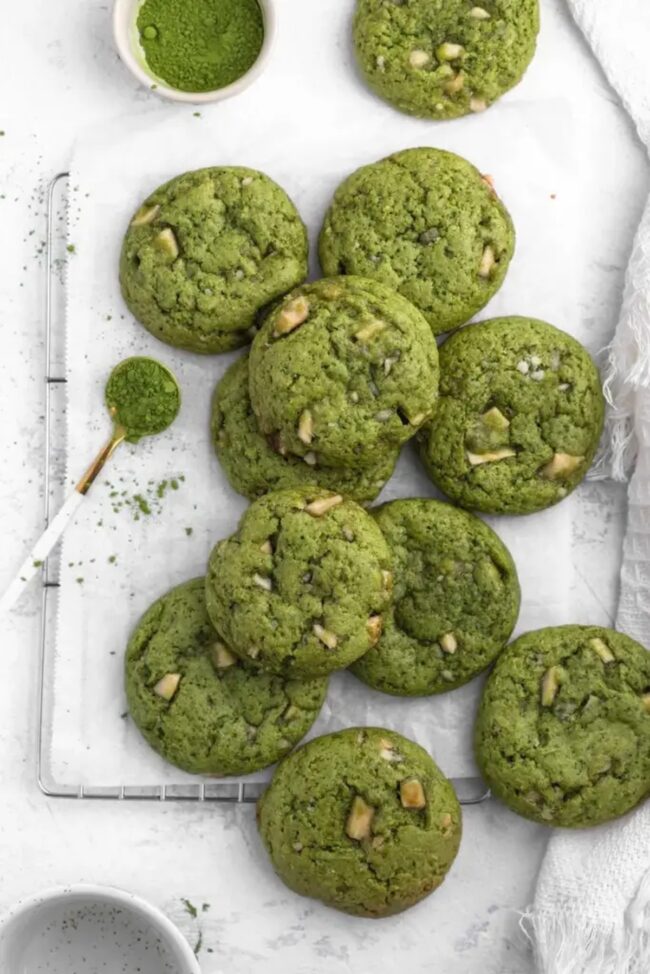 Matcha Green Tea Cookies