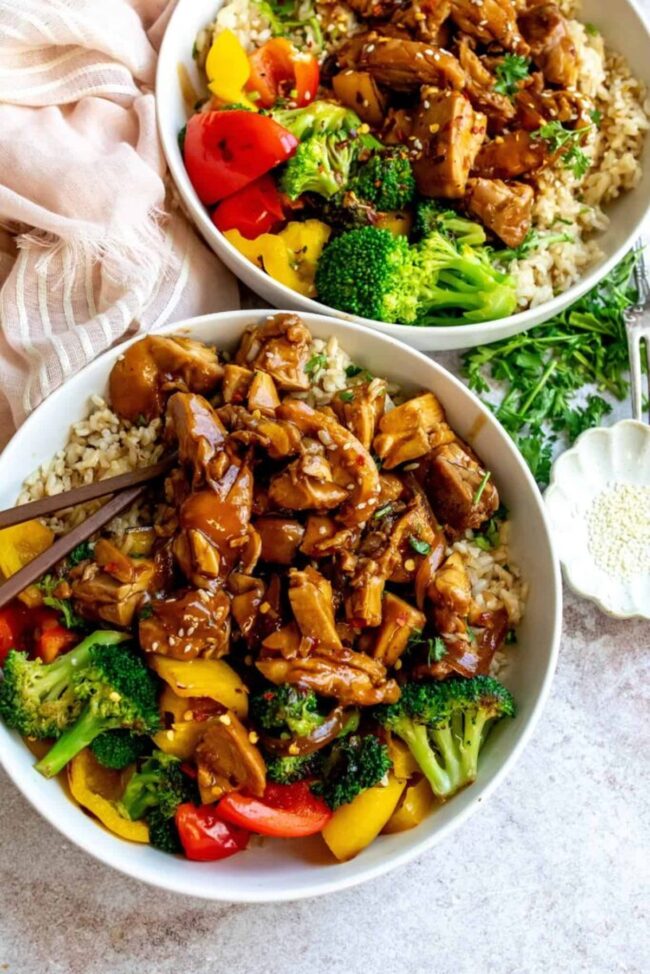 Teriyaki Chicken Skewers