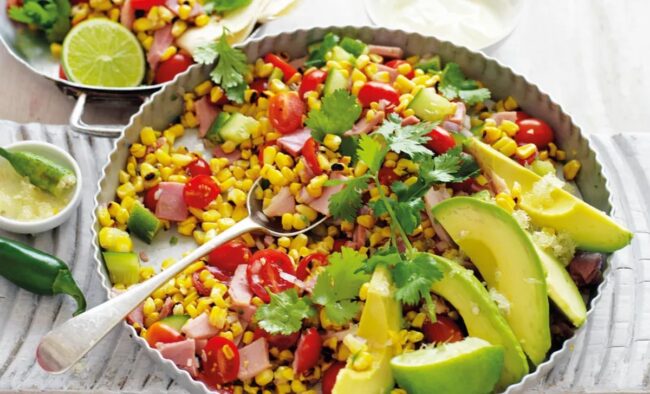 Ham and Avocado Salad