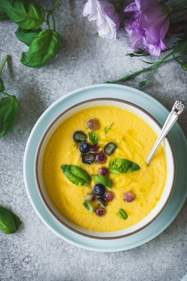 Cantaloupe Gazpacho