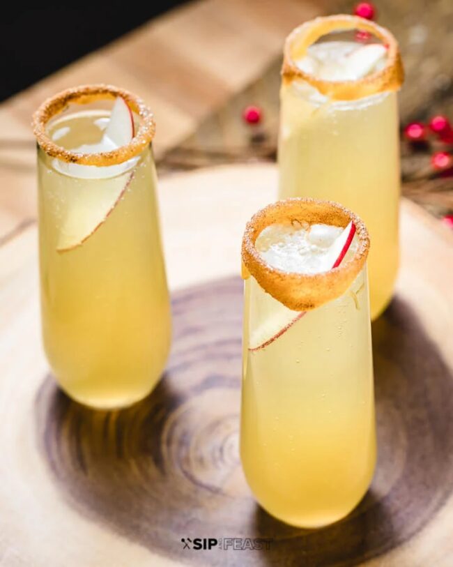 Caramel Apple Mimosa