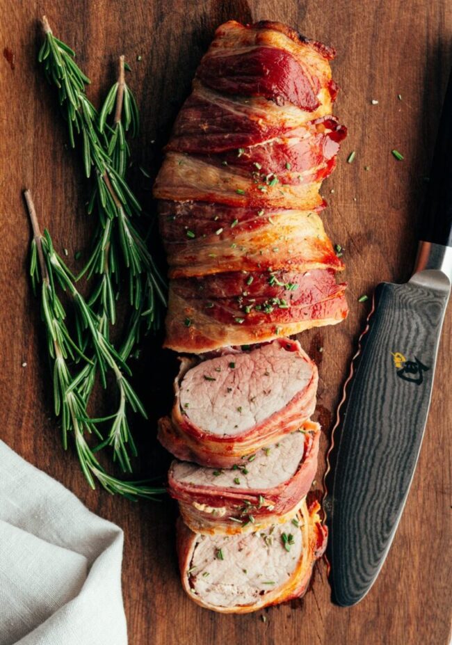 Bacon-Wrapped Pork Tenderloin