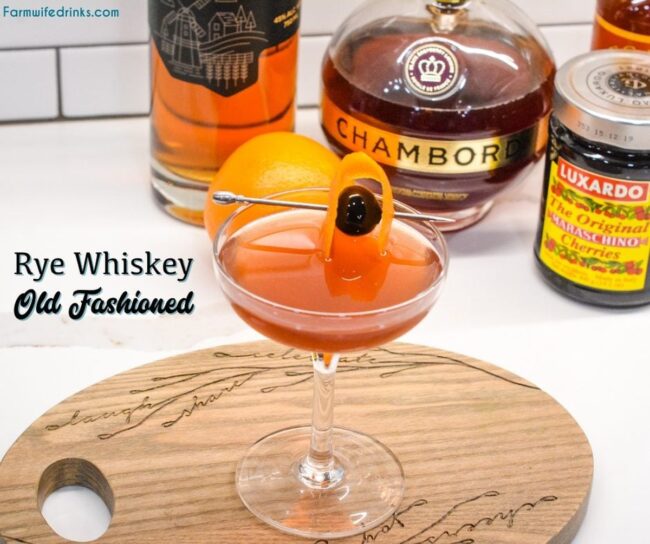 Deluxe Chambord Old Fashioned