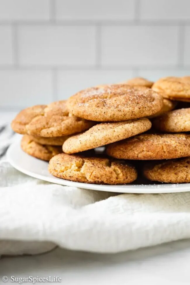 Apple Cider Snickerdoodles