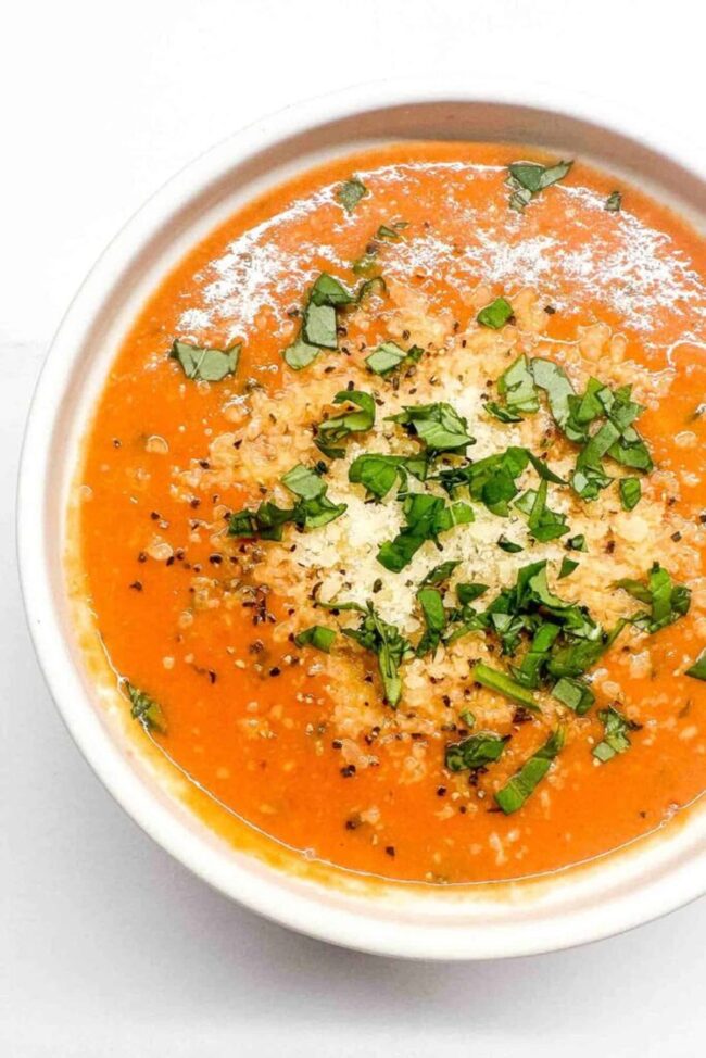 Creamy Tomato Basil Soup