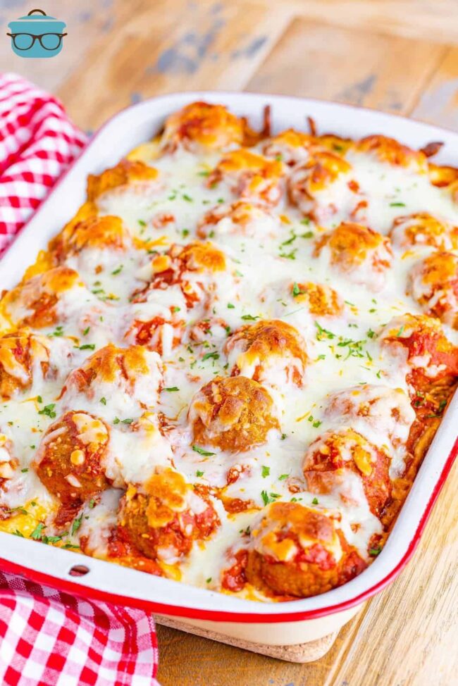 Meatball Sub Casserole