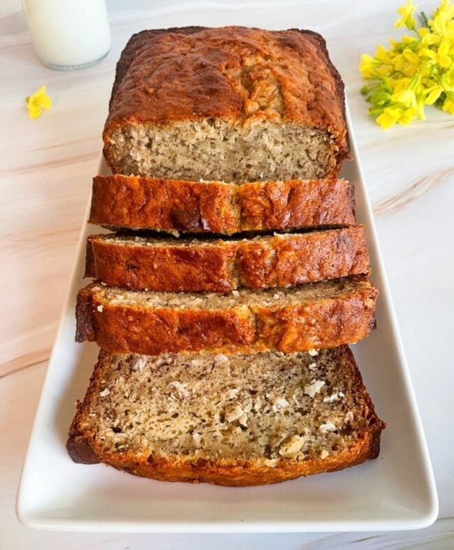Coconut Milk Banana Bread