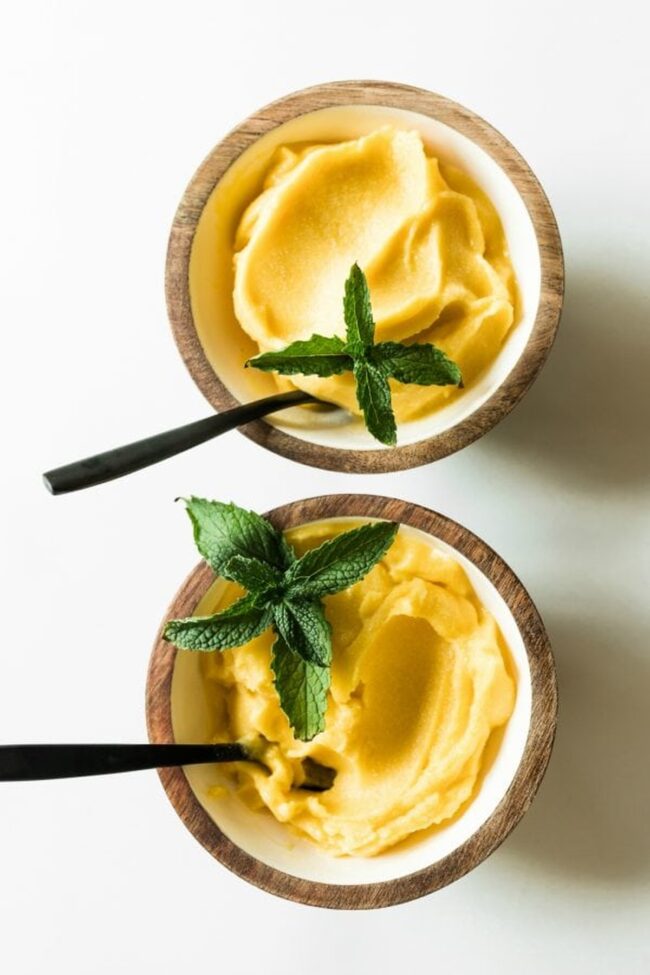 Mango Coconut Sorbet