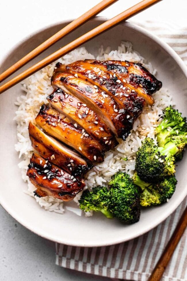 Teriyaki Chicken Rice Bowl