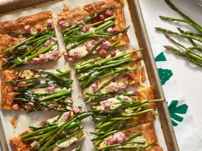 Ham and Asparagus Tart