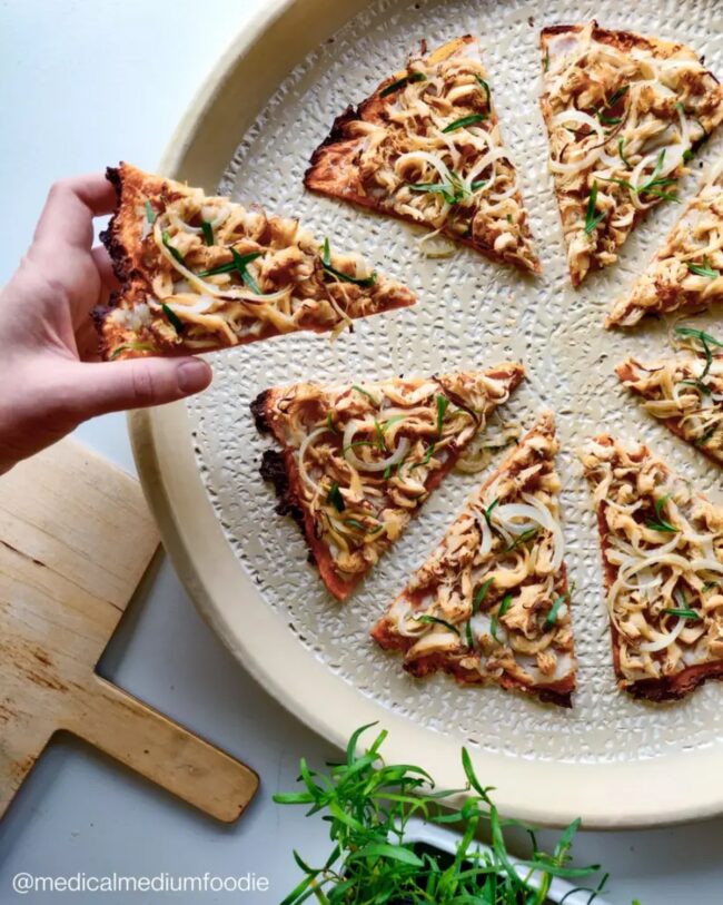 Lions Mane Pizza