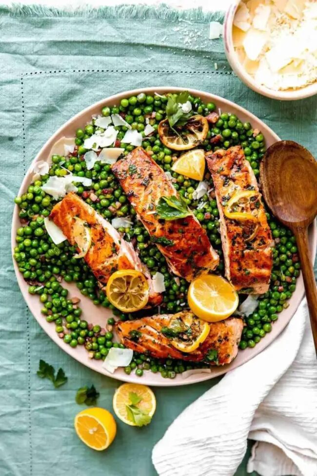 Lemon Herb Salmon Bowl