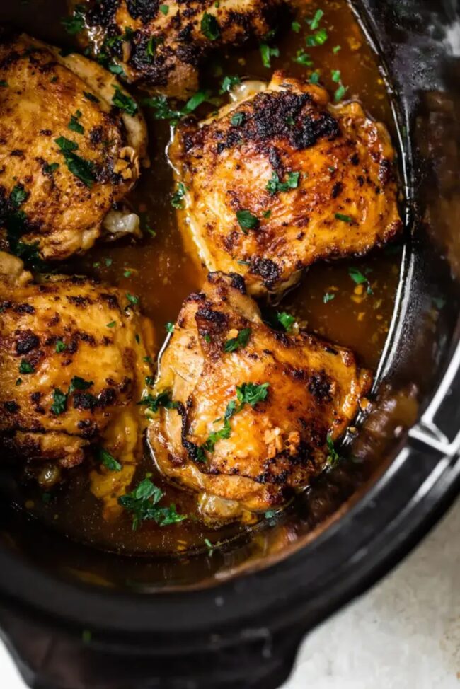Savory Chicken Thighs