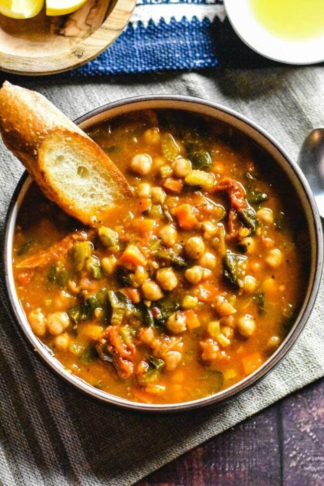 Moroccan Chickpea Soup