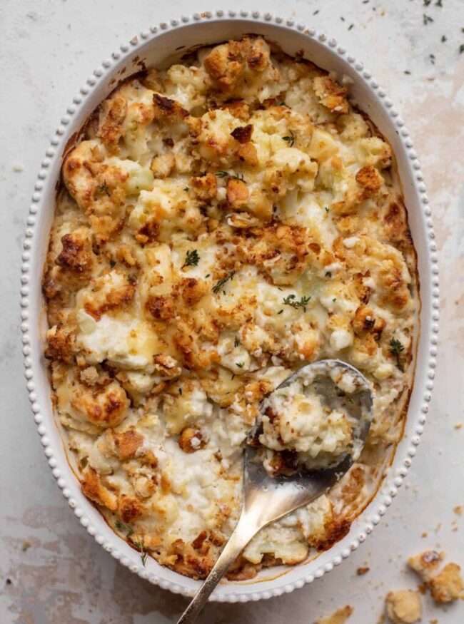 Cauliflower Gratin