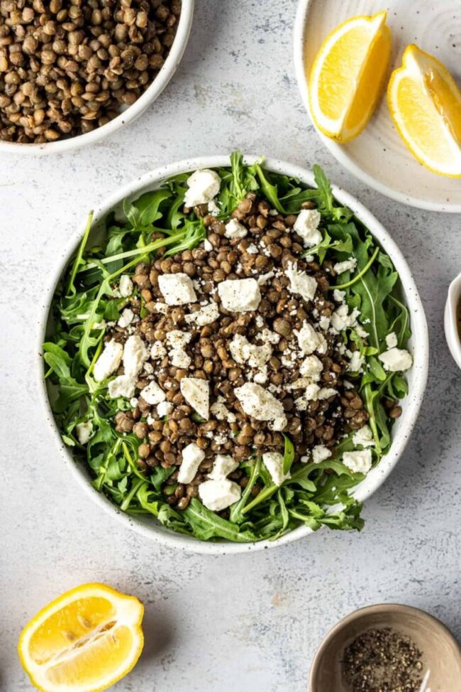 Lentil and Arugula Salad