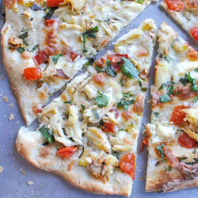 Crab Meat Pizza