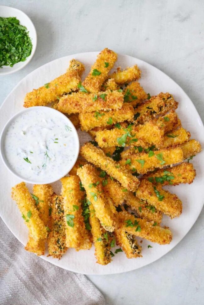 Crispy Baked Zucchini Fries