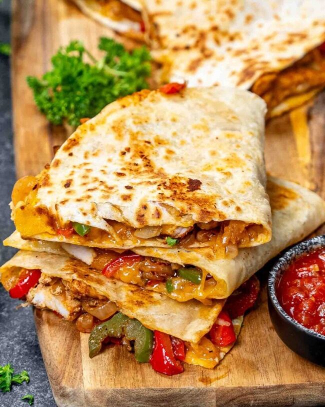 Chicken Fajita Quesadilla