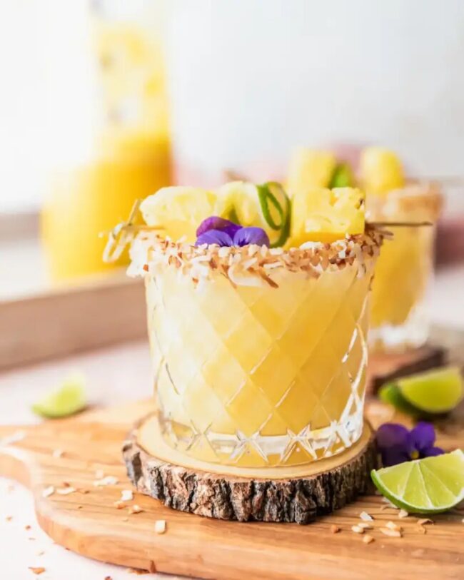 Coconut Pineapple Shaker