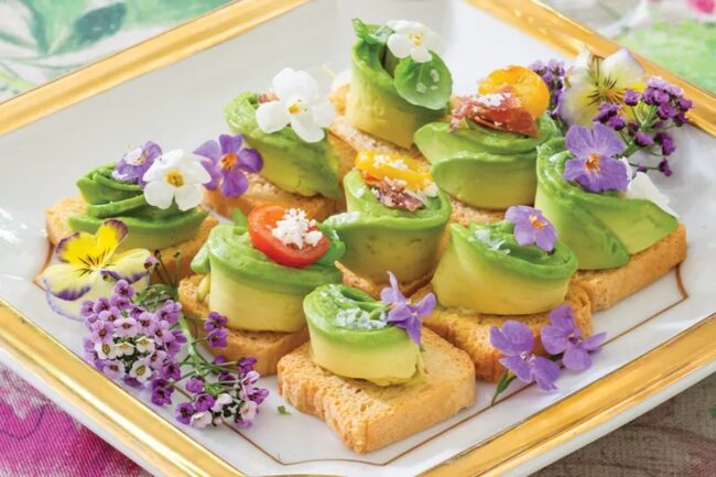 Mini Avocado Toasts
