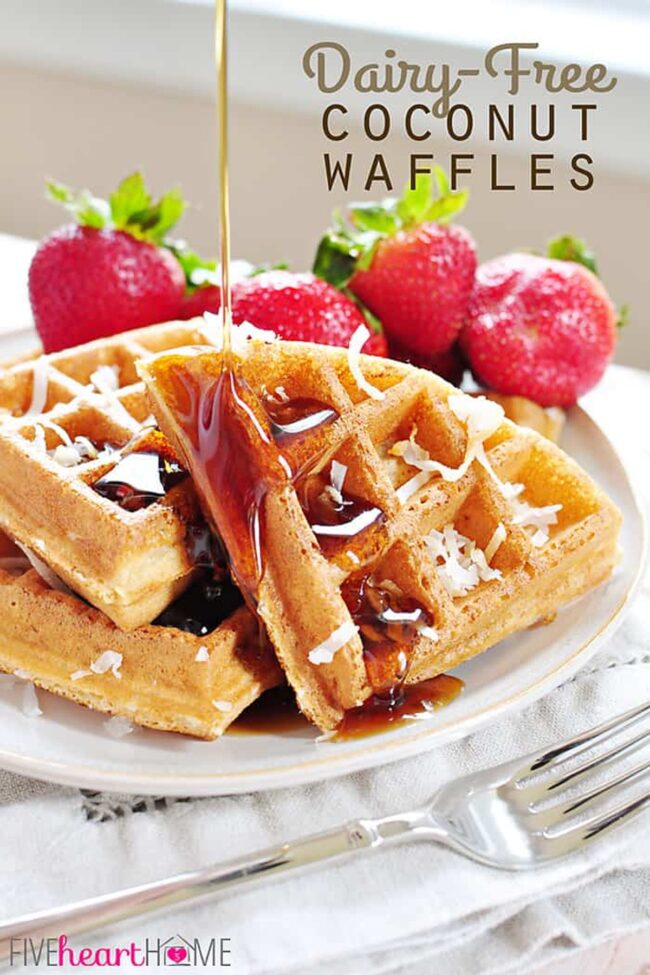 Coconut Milk Waffles