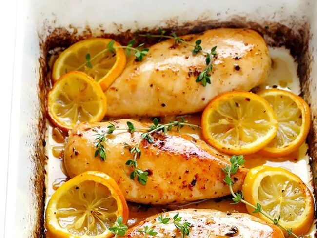 Lemon Dill Baked Chicken