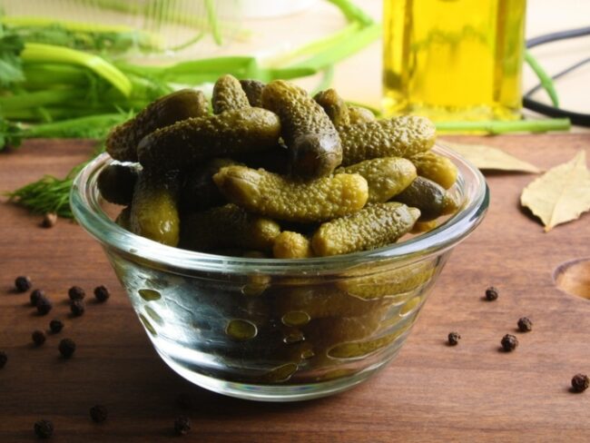 Gherkins or Cornichons
